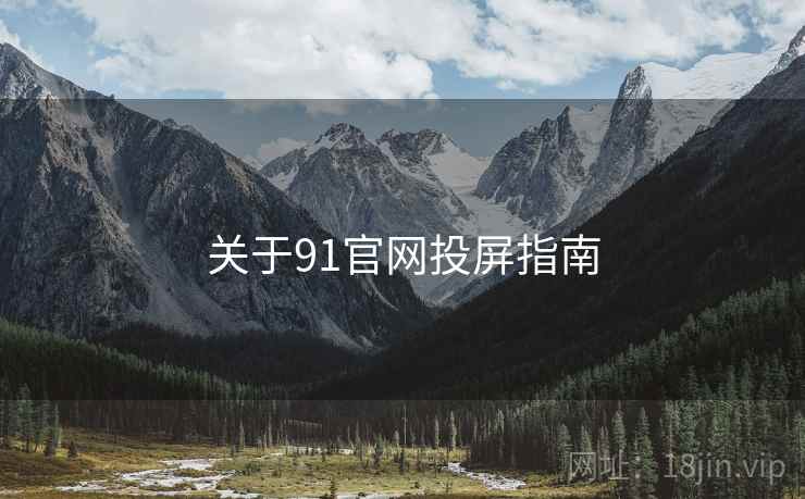 关于91官网投屏指南