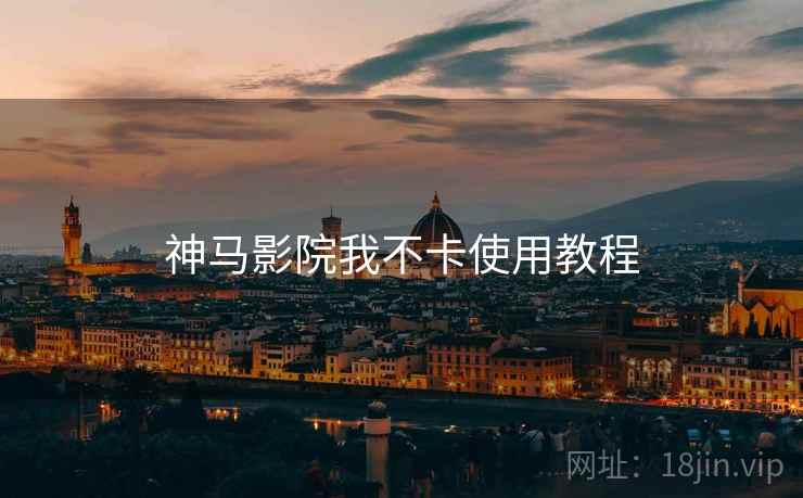 神马影院我不卡使用教程