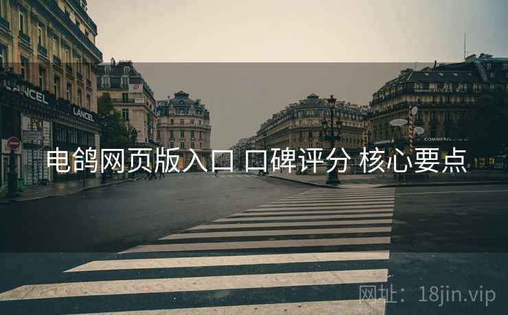 电鸽网页版入口 口碑评分 核心要点