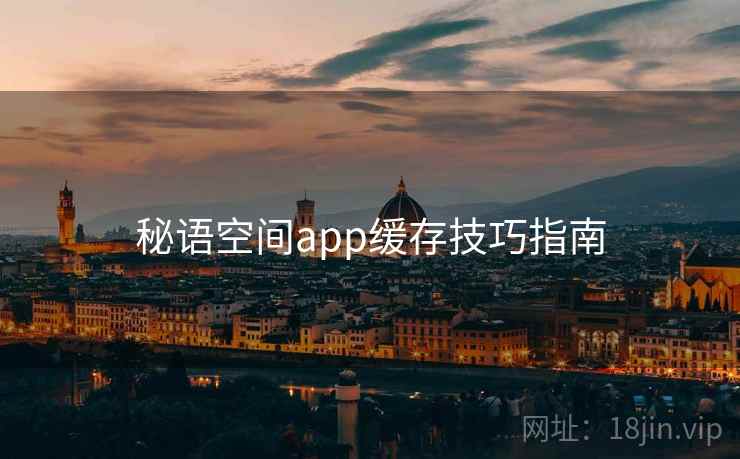 秘语空间app缓存技巧指南