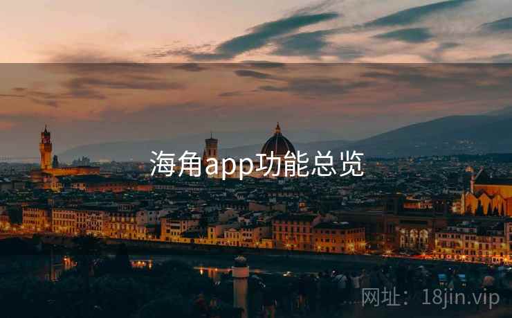 海角app功能总览